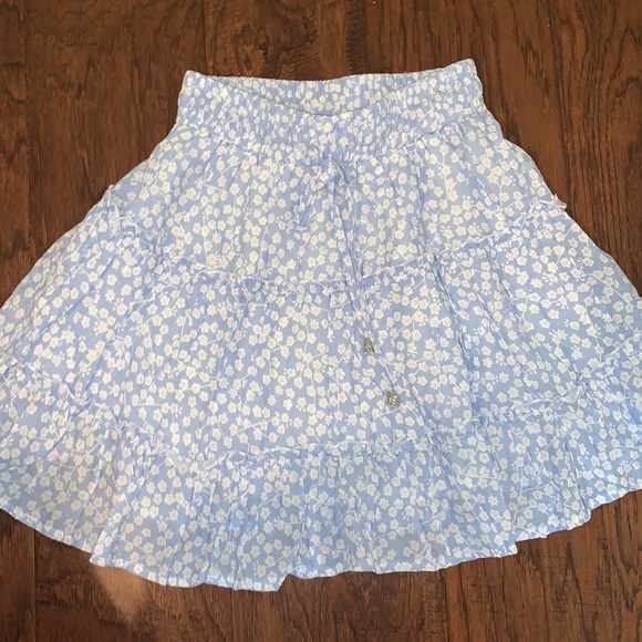 Princess Polly Meltem Mini Skirt Blue - Picture 2 of 2